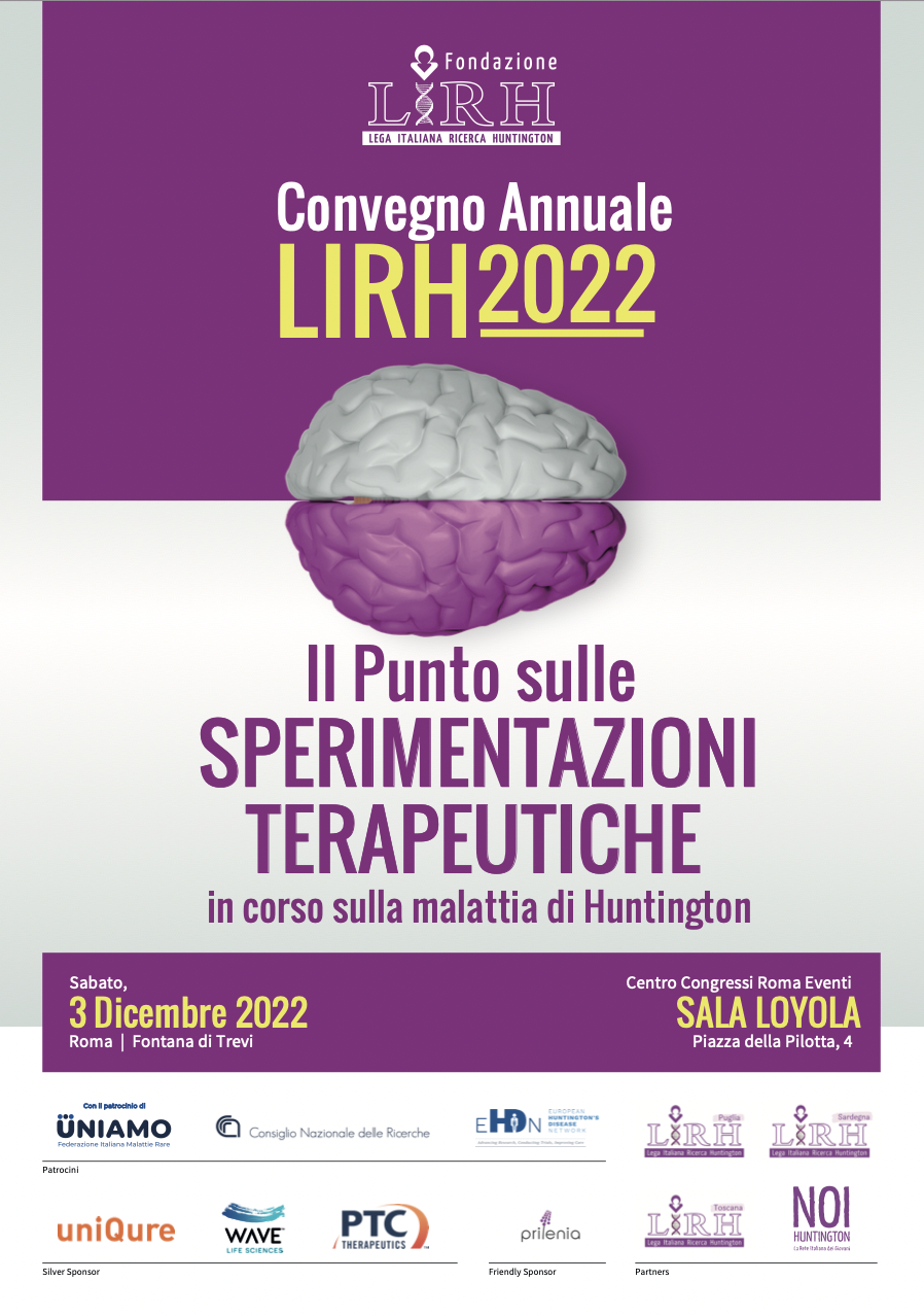 Convegno Annuale LIRH 2022 – Il punto sulle sperimentazioni terapeutiche in corso
