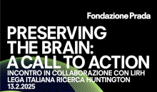 Preserving the Brain e Huntington - aperte le iscrizioni