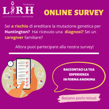 Survey per le famiglie Huntington